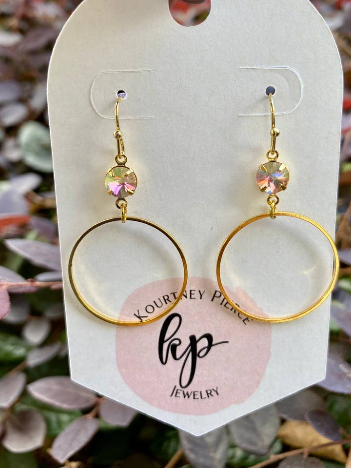 Crystal “Bailey” Dangles for wholesale by KP Designs