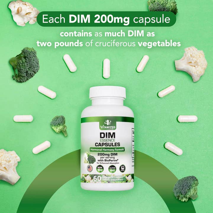 Vitamize inc - Wholesale Oral Supplement/Vitamin - Dim Estrogen Supplement, for Hormone Harmony & Skin Health8