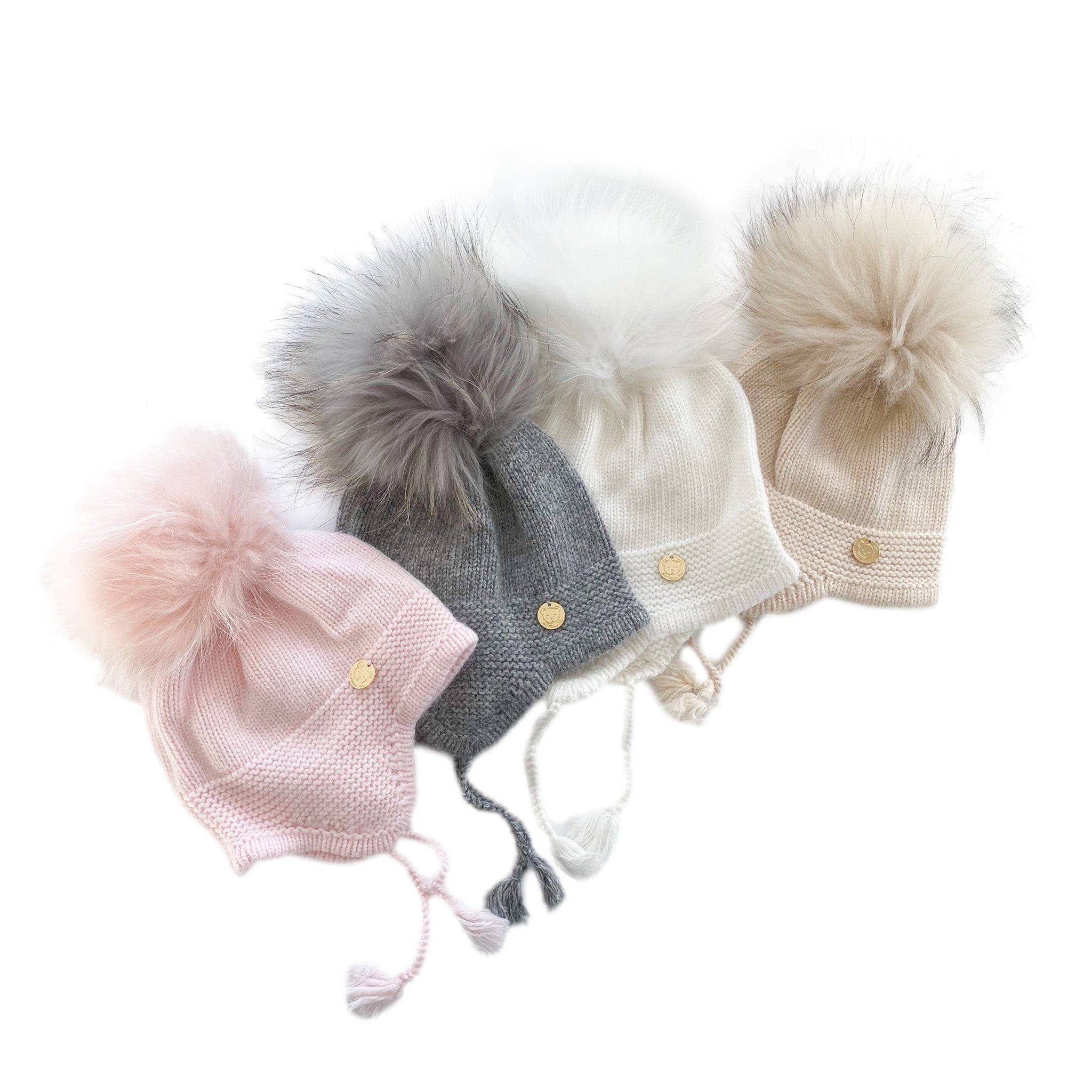 Petite Maison Kids - Vendita all'ingrosso Berretto - Bambini - Cappello da aviatore in cashmere1