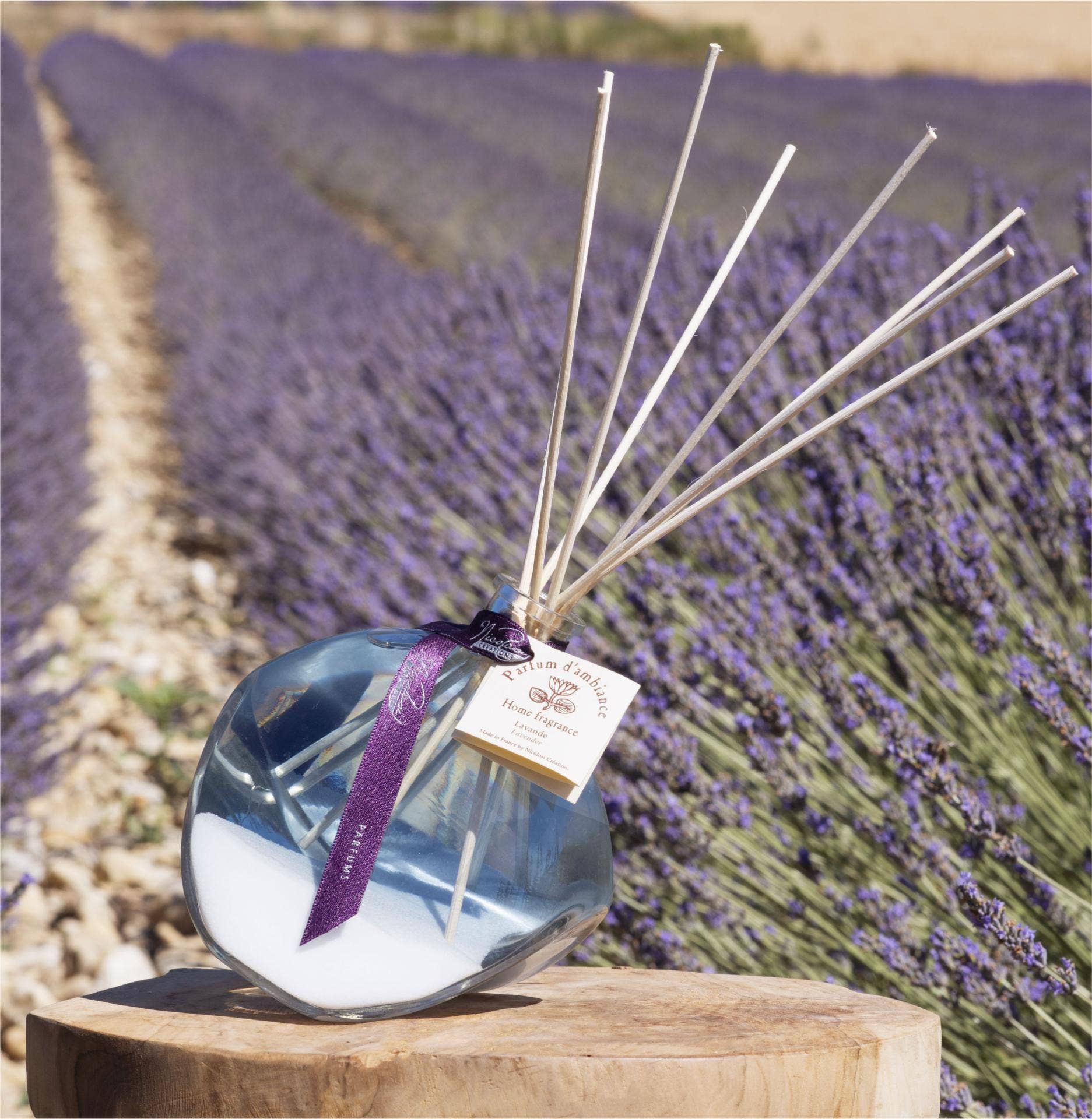 La Belle France - Vente Diffuseur à tiges - Diffuseurs à roseaux français de luxe White Sand 400 ml12