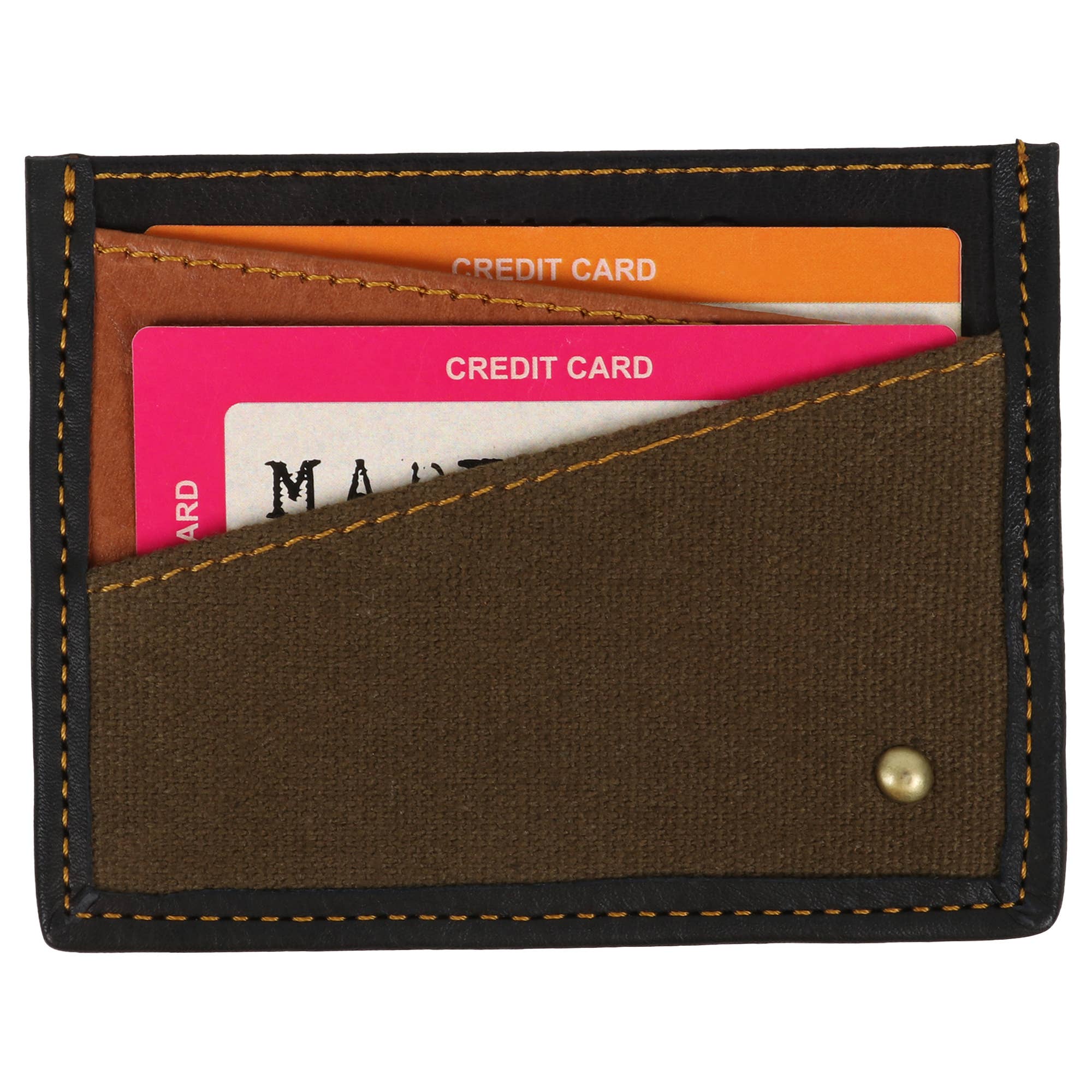 Vaan & Co. - Wholesale Wallet - Men's - Brad Double Sided Slim Wallet1