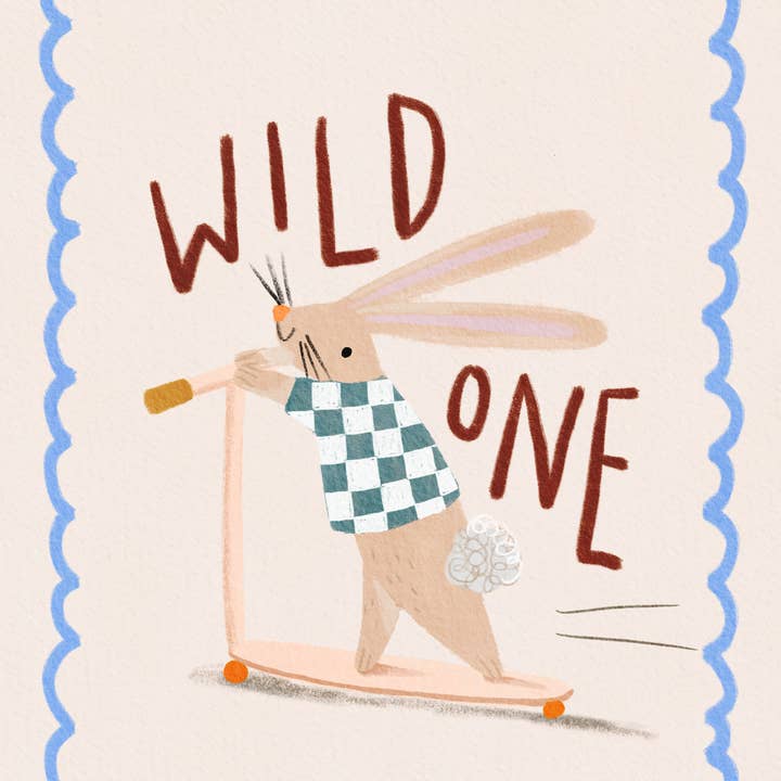 Martha Ratcliff Illustration - Wholesale Art Print - Wild One Print 1