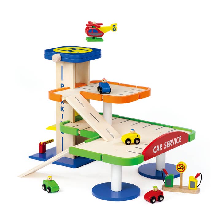 Trade Toys Limited - Wholesale Toy Set - Kids - Viga Garage Set