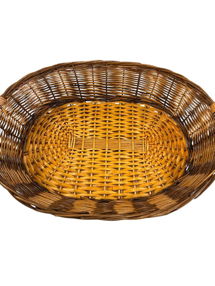 Wicker basket 80x60x16 cm for wholesale by CENTRO DOLCE FRIULI