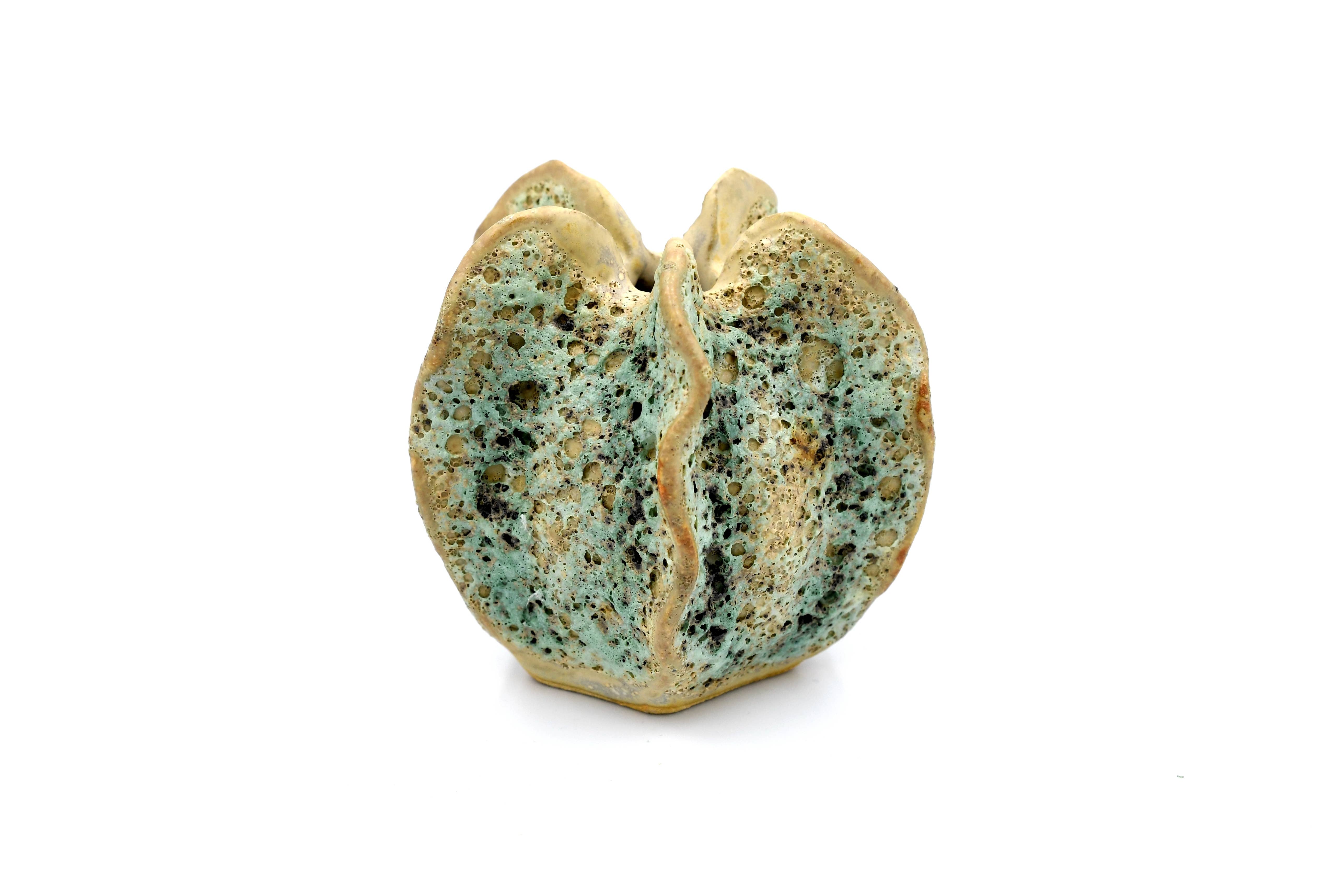 Art Floral Trading LLC - Venta al por mayor Pufs/esponjas de baño - Mini esponja de baño verde musgo de lufa2