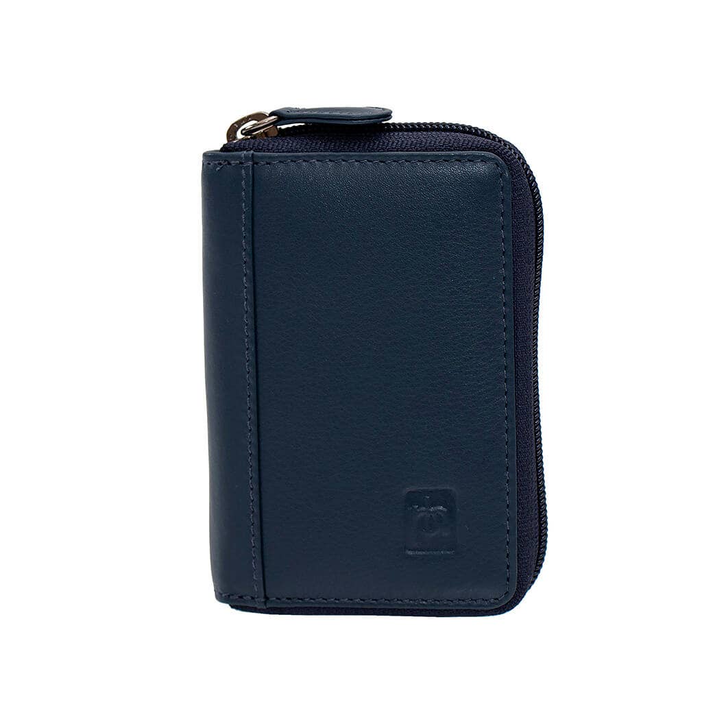 PRIMEHIDE - Wholesale Card Holder - Unisex - Concertina Leather RFID Credit Card Holder - 78025