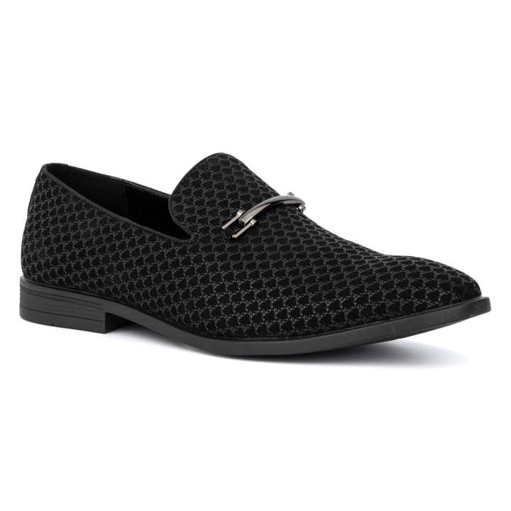 Black New York & Company Men's Hanson Loafer Dress Shoe for wholesale on Faire