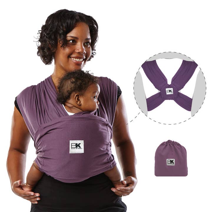 Baby K’tan Original Baby Carrier - Eggplant for wholesale by B Snug Inc