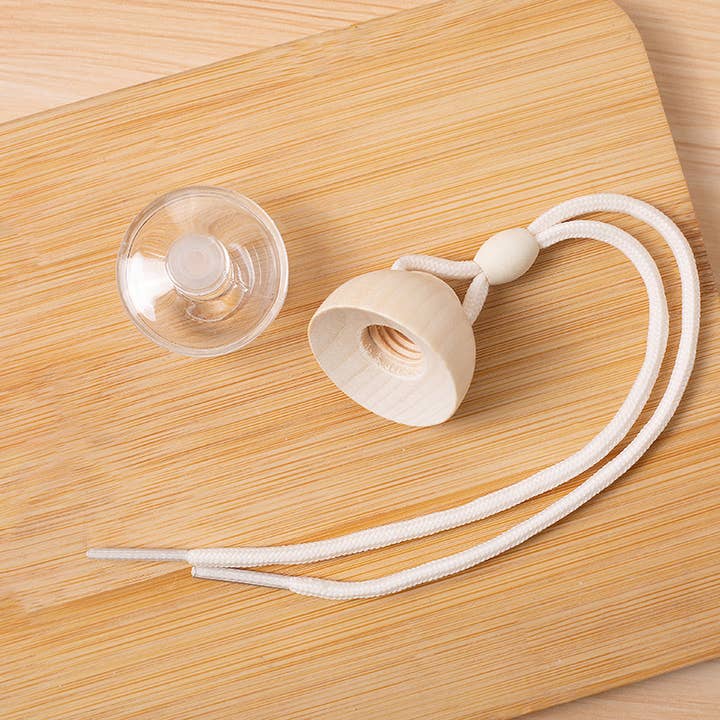 Candles Meta - Vente Désodorisant pour voiture – unisexe - Diffuseur de voiture suspendu en forme sphérique - flacon vide4