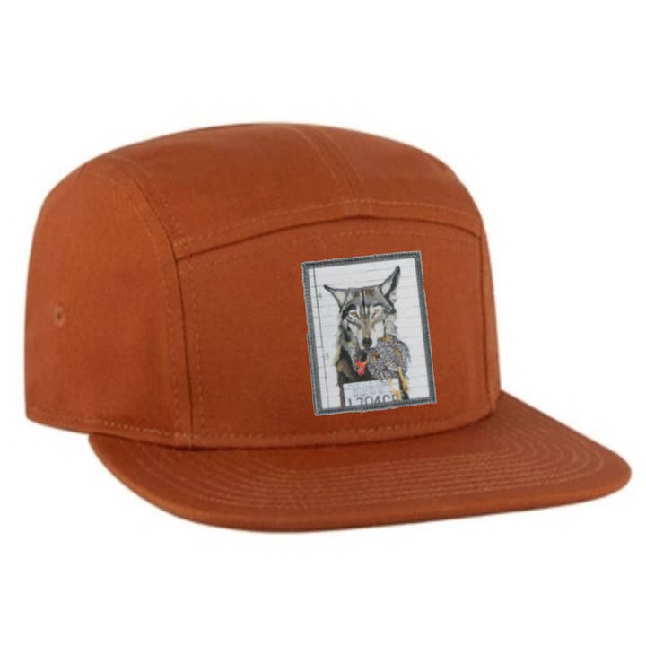 The Usual Suspects: Wolf Orange Camper Hat for wholesale by FLYN