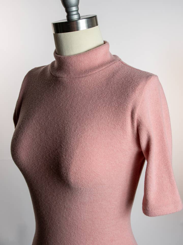 Denise Top - Maglia Morbida, Rosa per la vendita all'ingrosso da parte di Heart of Haute