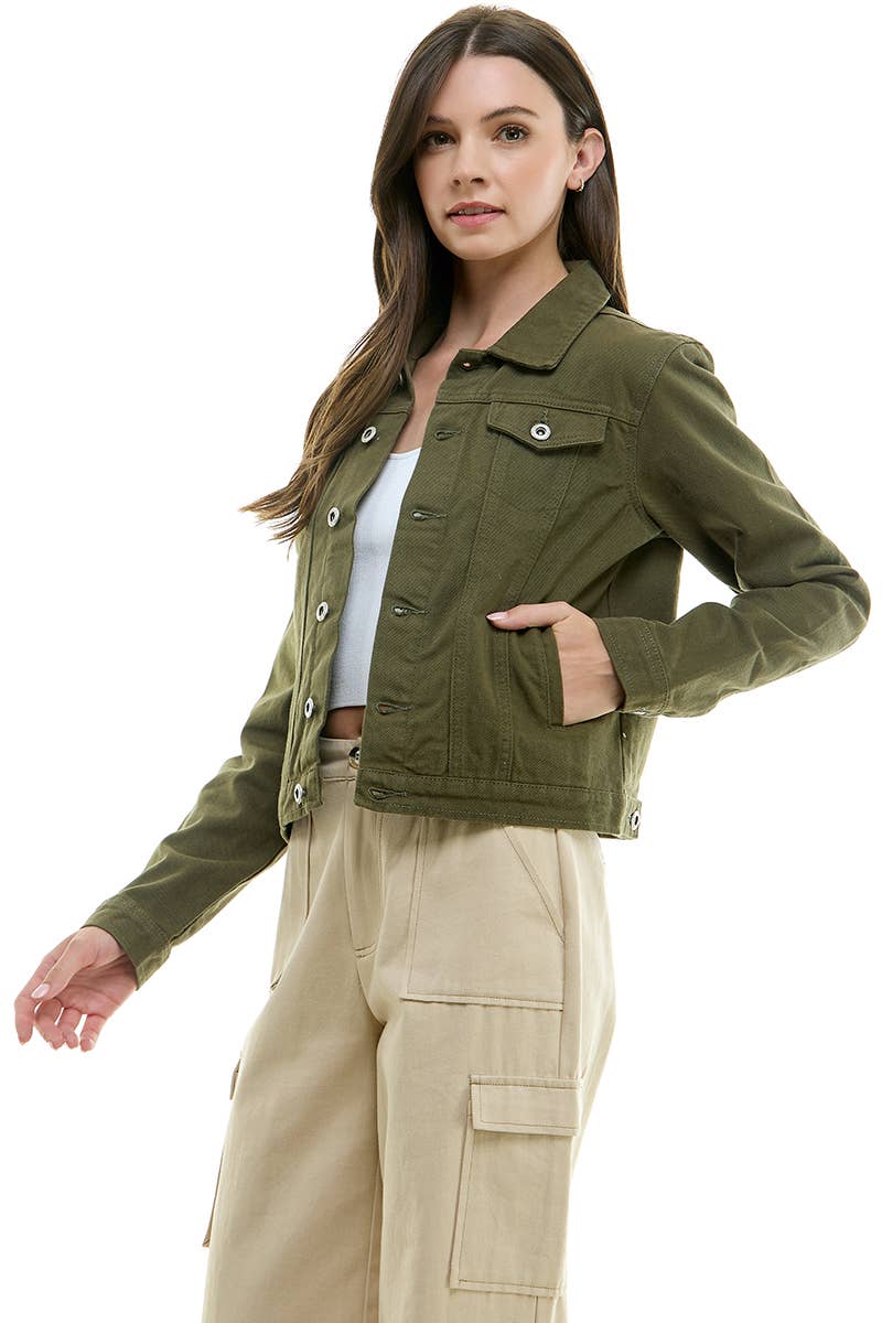 BLUE AGE - Wholesale Denim Jacket - Women's - LADY CASUAL COTTON DENIM JEAN JACKET (OPEN PACK)17