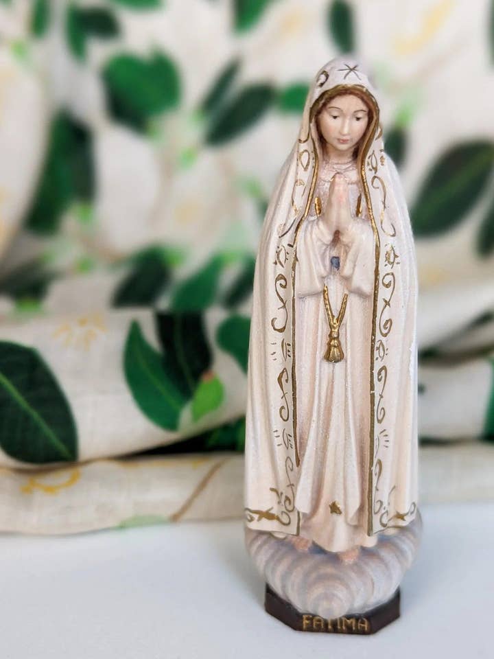 worthy of Agape - Wholesale Swaddle - Baby - Our Lady of Fatima Swaddle and Scarf3