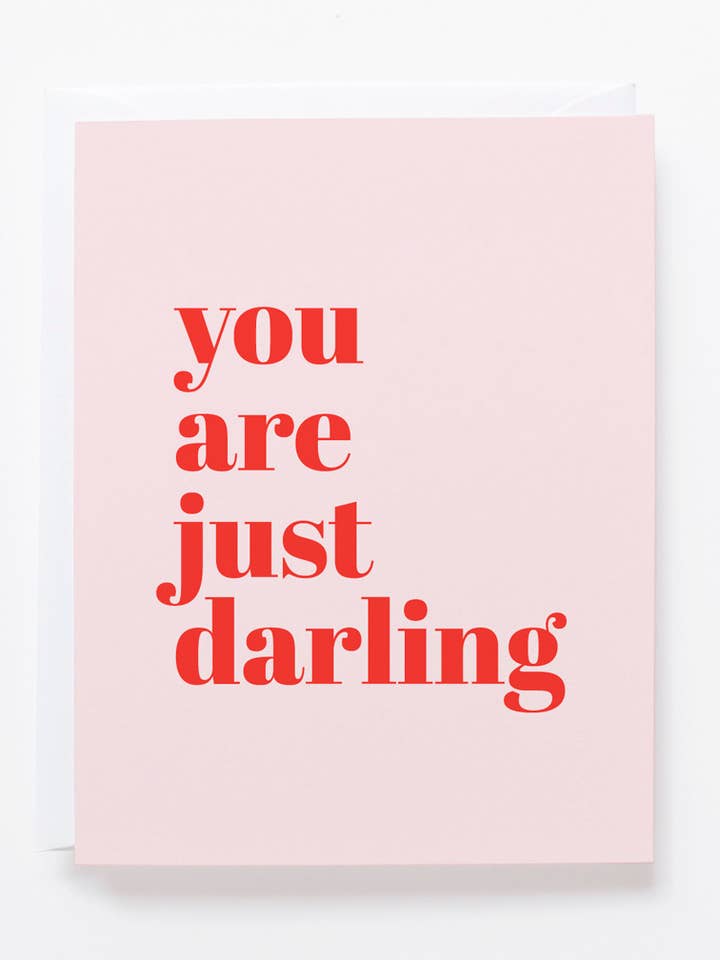 Cartão "És Simplesmente Adorável" | cartão de saudação de amor e amizade por atacado de Graphic Anthology Greeting Cards