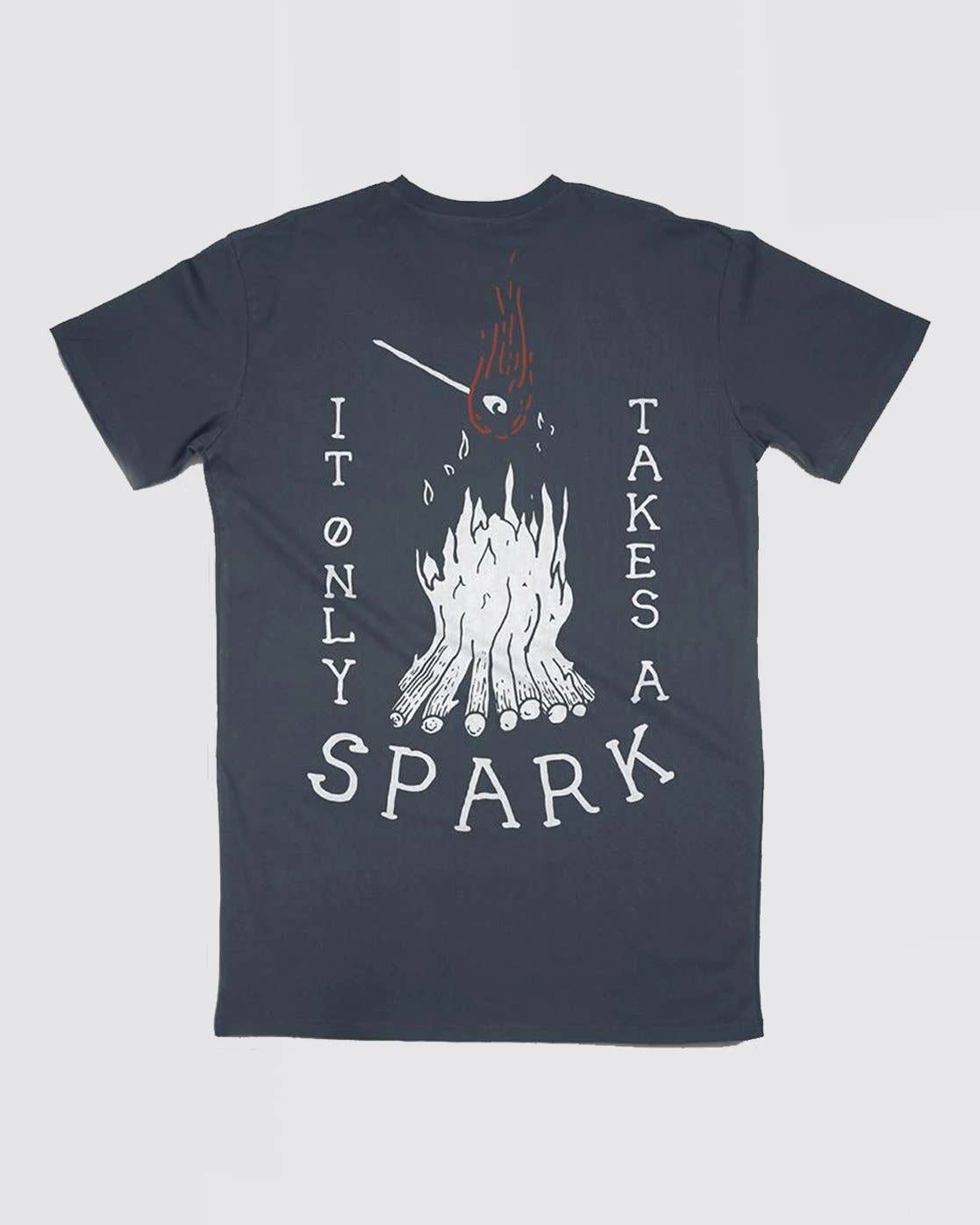 Indigo Es braucht nur ein Spark-T-Shirt für den Großhandel auf Faire3