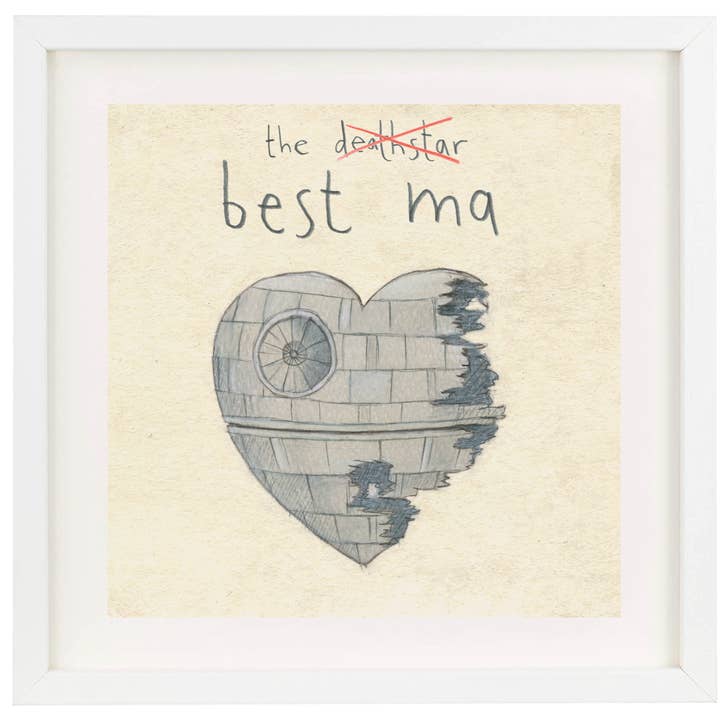 Bästa Ma/dödastjärnan - Mors dag - Star Wars digitalt tryck för wholesale av The Grey Earl