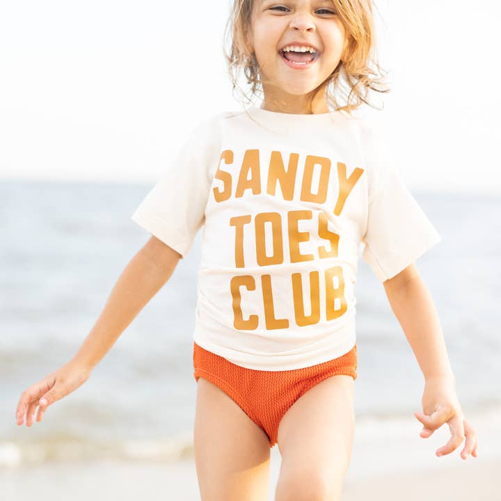 Benny & Ray Apparel - Wholesale Screen Printed T-Shirt - Kids - Sandy Toes Club Toddler and Youth Shirt8
