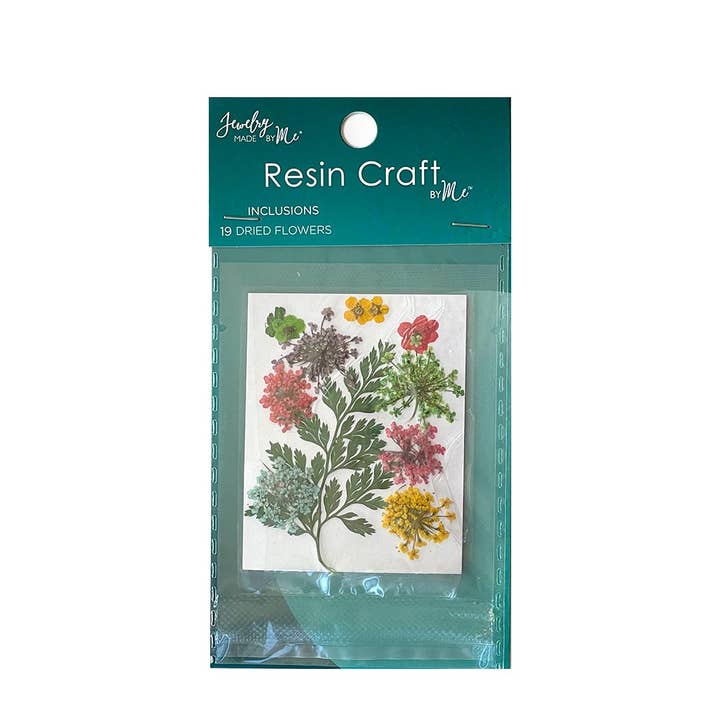 Jewelry Made by Me - Wholesale DIY Craft Kit - Mini Dried Flower Resin Inclusions