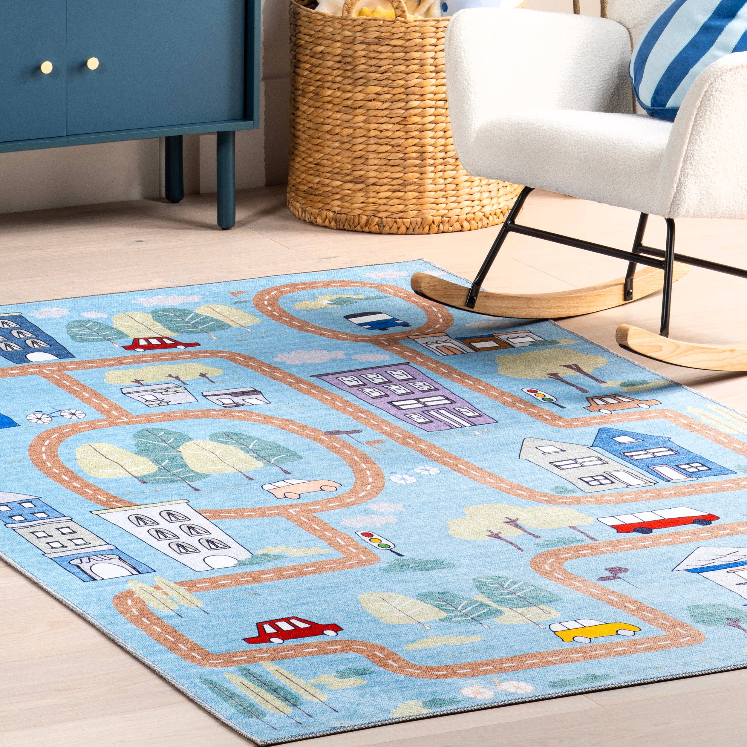 nuLOOM - Wholesale Area Rug - Kids & Baby - Chalea Kids Town Machine Washable Area Rug17