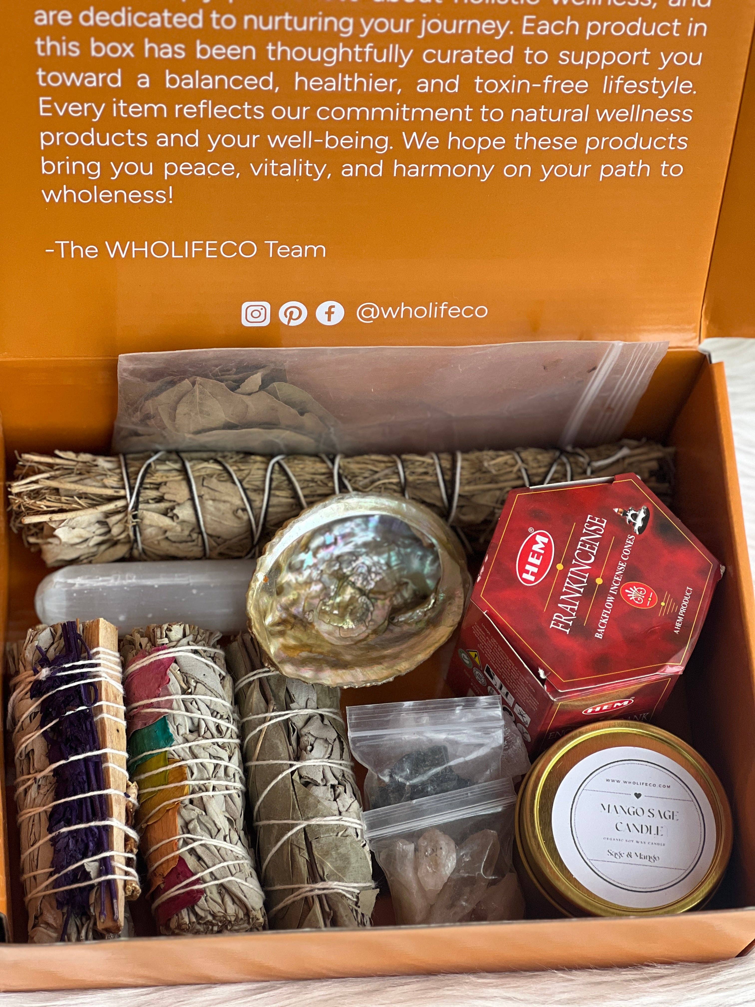 WHOLIFECO - Venta al por mayor Artículo de meditación - Kit de Limpieza Espiritual de Altas Vibraciones para Hogares3