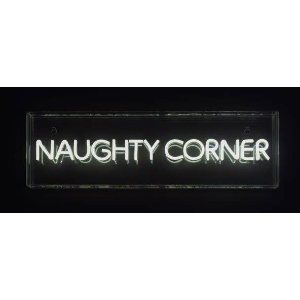Amber Bright Creations - Wholesale Neon Sign - NAUGHTY CORNER