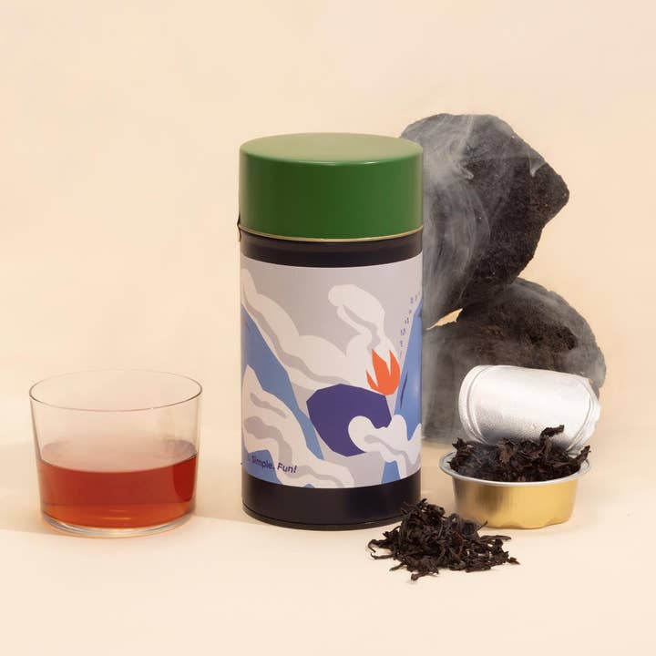 Three Gems Tea – Chá solto por atacado – Cassia Rock Oolong defumado (100g)1