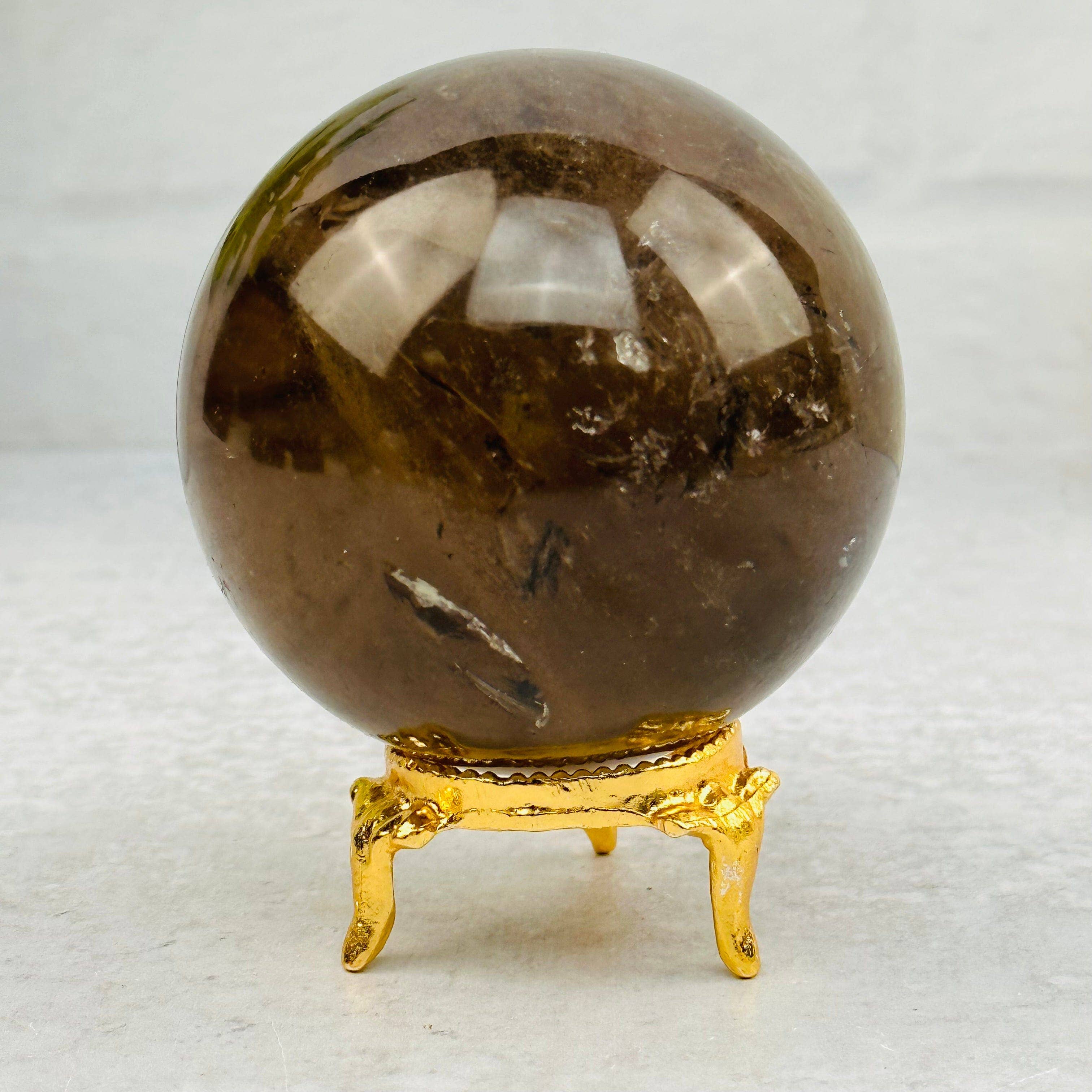 Rock Paradise – wholesale Dekorativt bordsobjekt – Metal Sphere Stand - Crystal Sphere Hållare - Du väljer Fini6