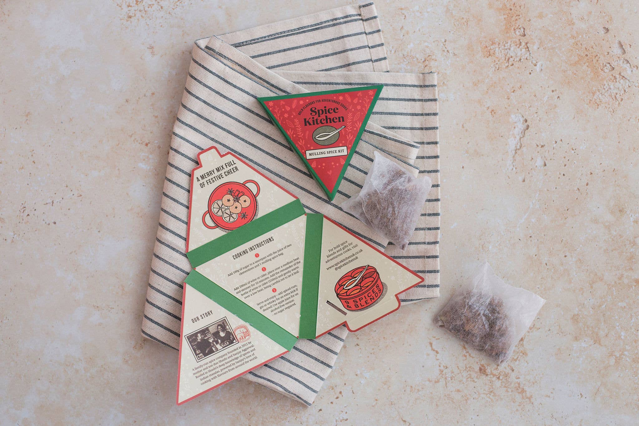 Spice Kitchen – Großhandel Glühweingewürz – Glühwein- und Cidre-Gewürzdreieck | Spice Kitchen | 20 g1