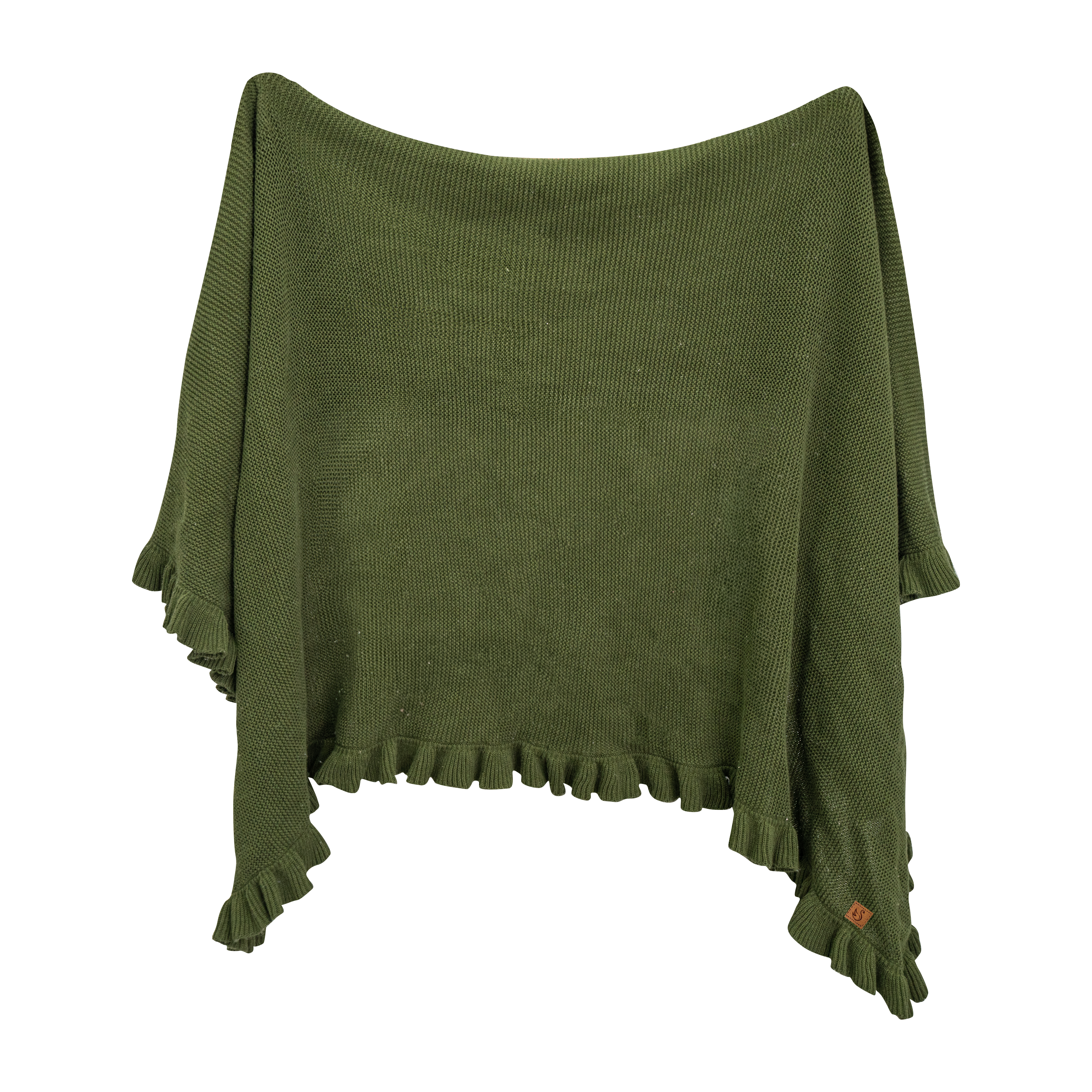 SwaddleAn - Wholesale Bedding Blanket - Kids & Baby - SwaddleAn Ruffled Knit Baby Blanket - 100% Cotton2