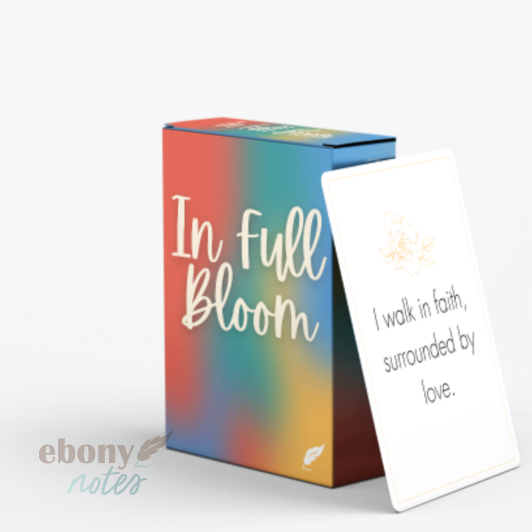 Ebony Notes Company - Wholesale Tarot Cards - In Full Bloom Card Deck | Cultivate Positivity and Personal Growth1