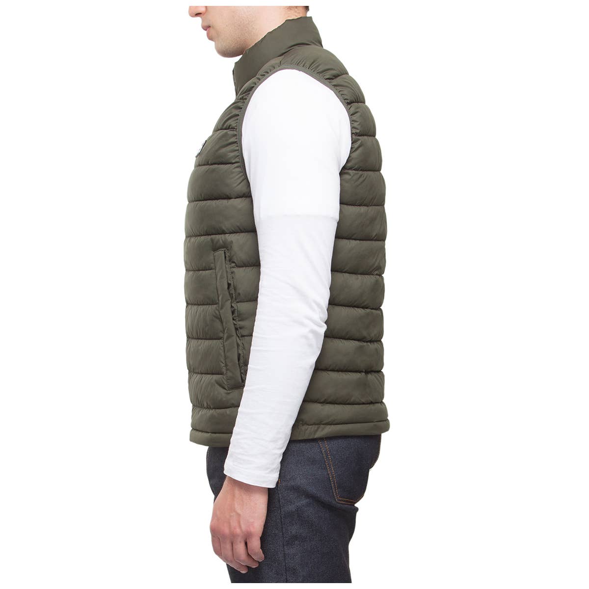 Rokka & Rolla - Wholesale Outerwear Vest - Men's - Men's Packable Puffer Vest Warm Sleeveless Jacket13