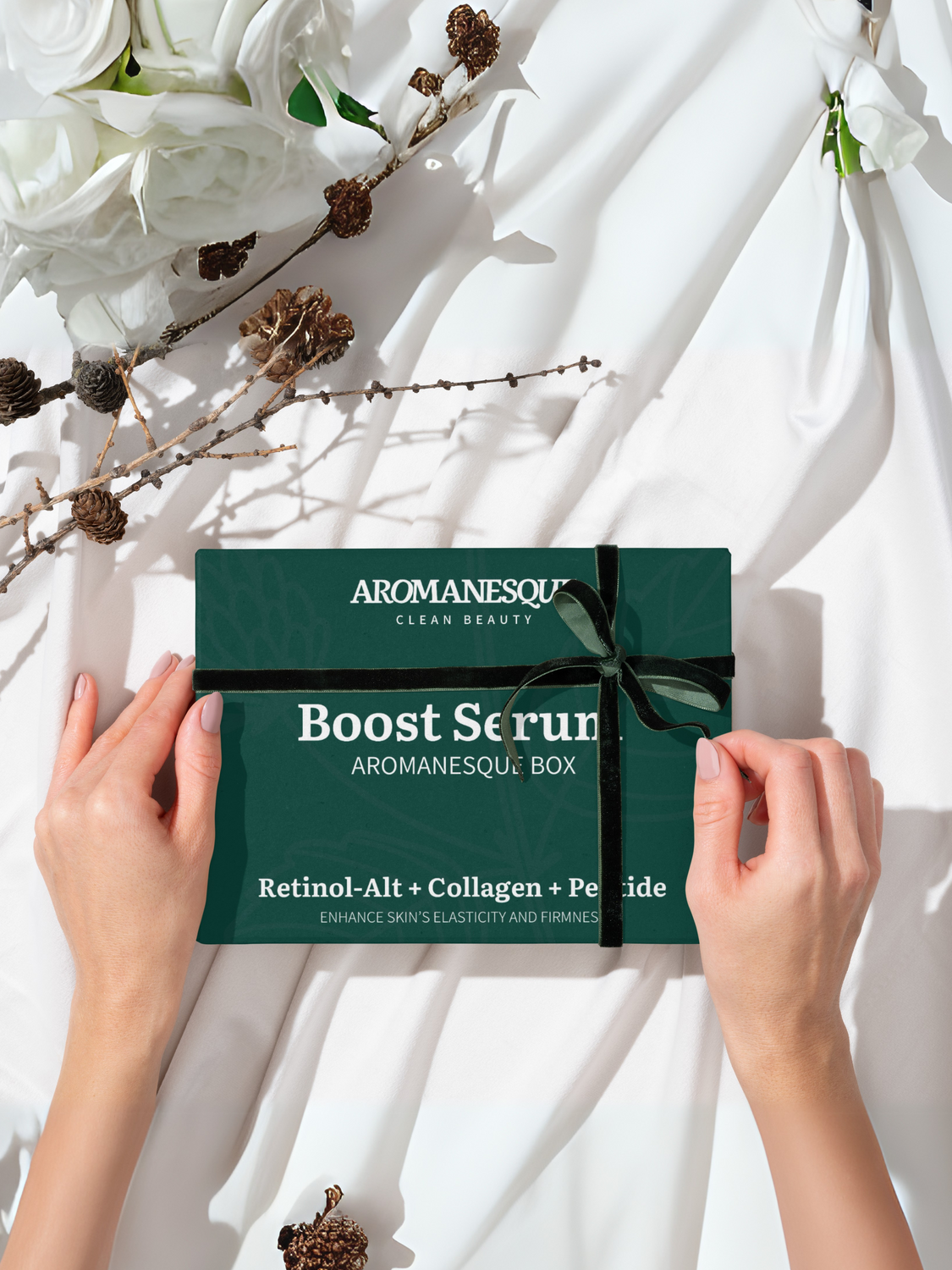 Aromanesque – wholesale Ansiktsserum/-koncentrat – Boost Serum - Aromanesque Box0