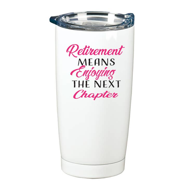 Bicchiere da pensionamento bianco per la vendita all'ingrosso da parte di Cottage Garden