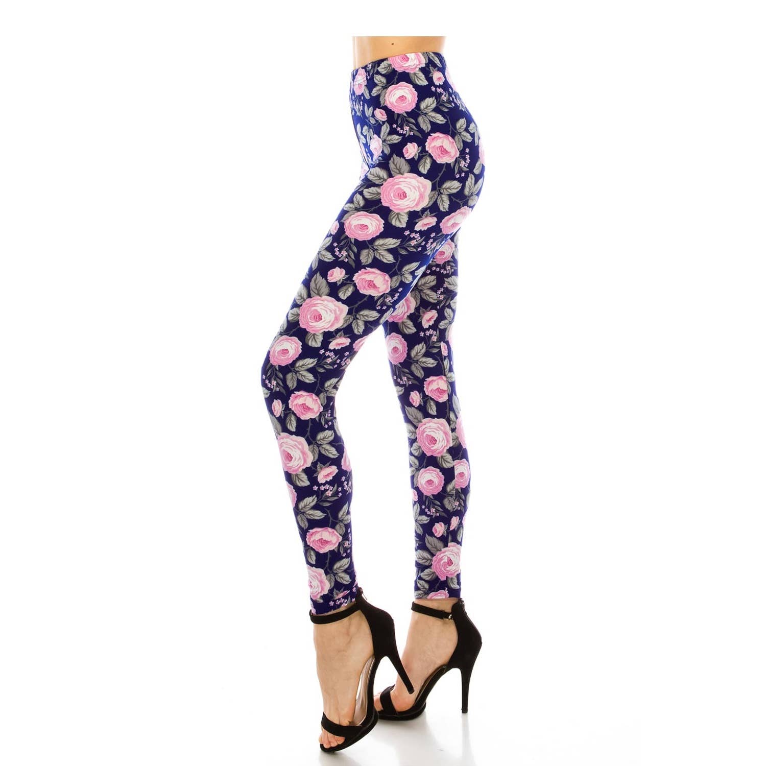 JHP Collection - Wholesale Fashion Leggings - Women's - WOMENS CASUAL MULTI COLOR BRUSHED FULL LEGGINGS5