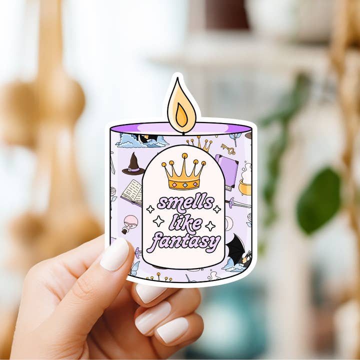 Market by Mari - Wholesale Sticker - Smells like Trope Candle Sticker2