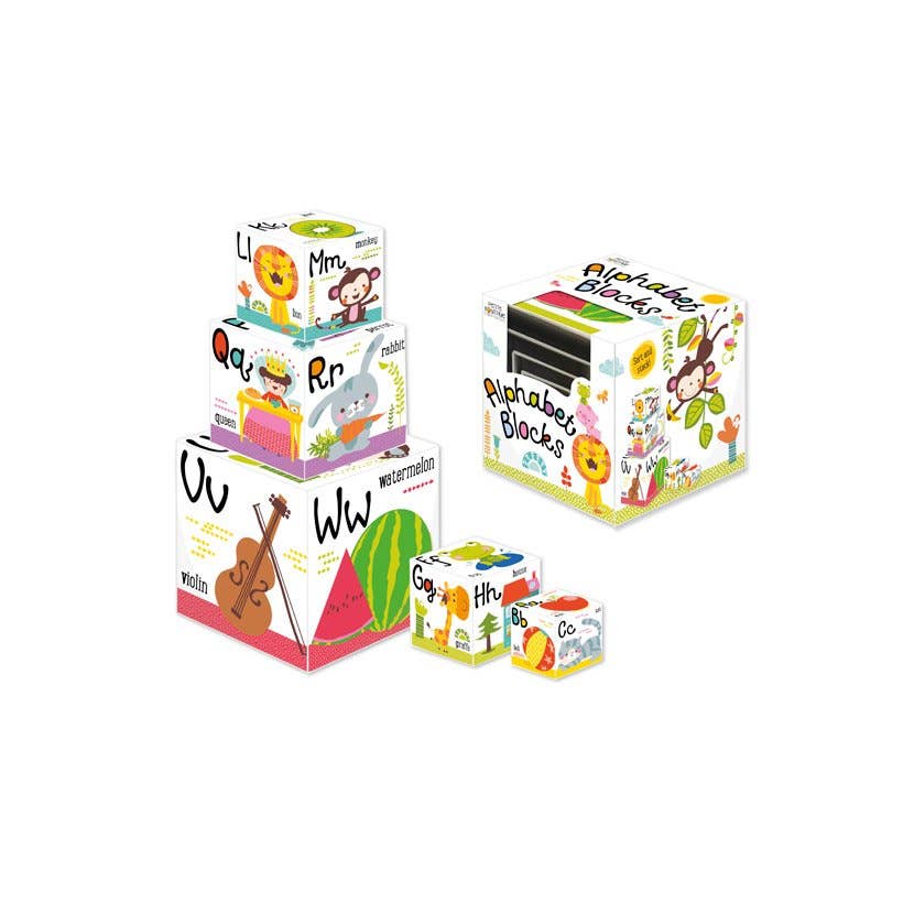 Make Believe Ideas – wholesale Blocks – Kids & baby – Petite Boutique Alphabet Blocks0