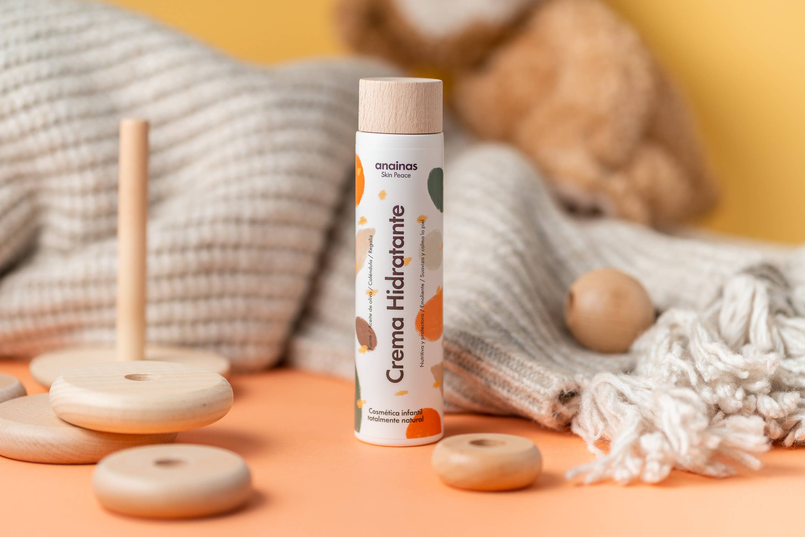 anainas skinpeace - Wholesale Body Cream/Lotion - Baby - Organic and vegan moisturizing cream for children. 200ml1