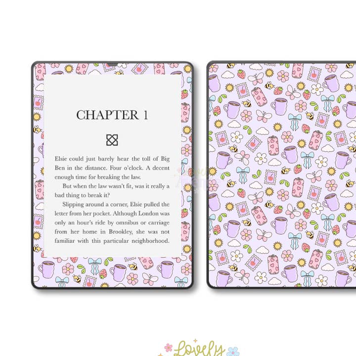Lovely Avenue – wholesale Phone & laptop stickers – Cutest Life - E-Reader Skin0