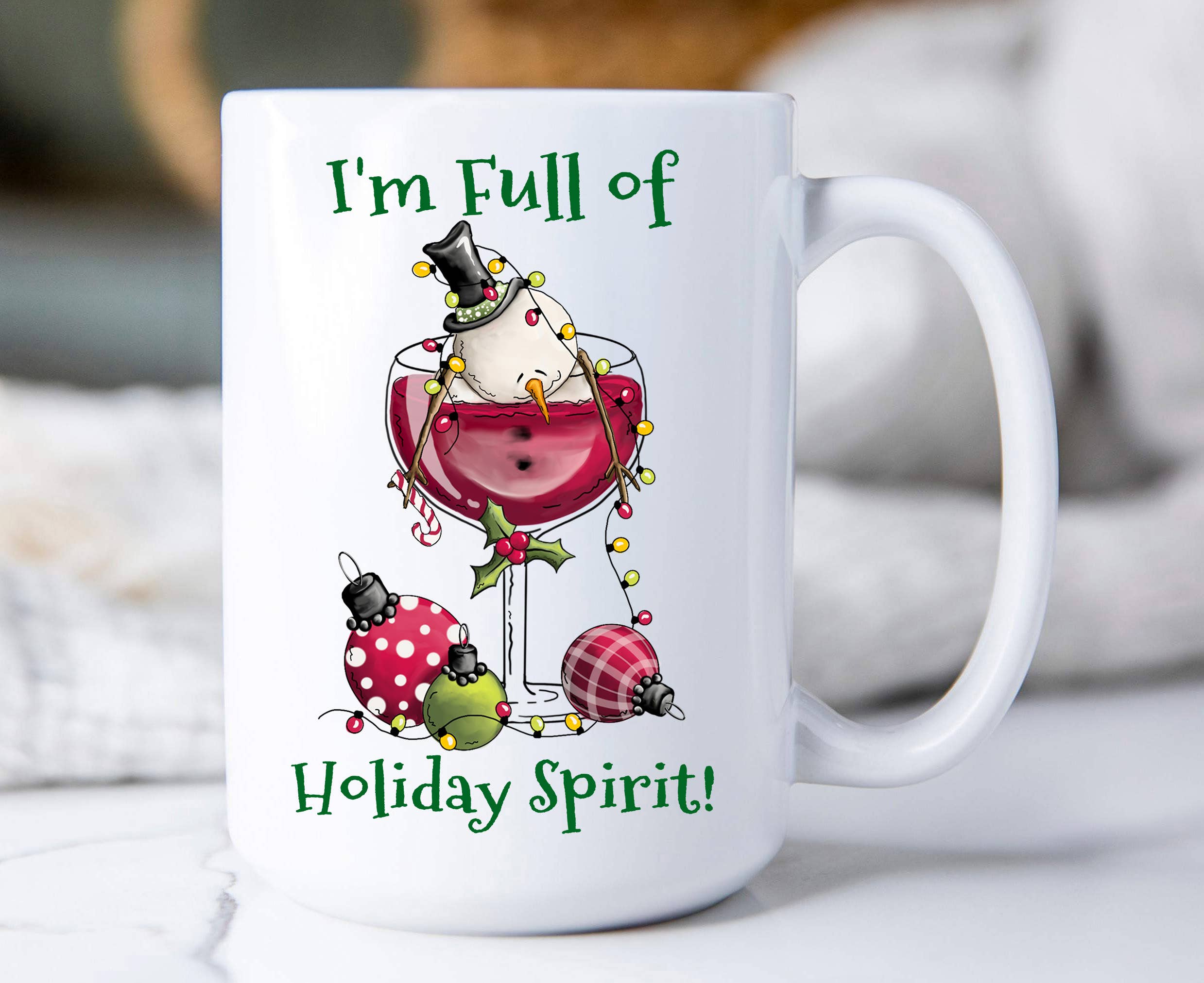 Avery Lane Gifts – wholesale Kaffekoppar – Jul full av Holiday Cheer kaffemuggar0