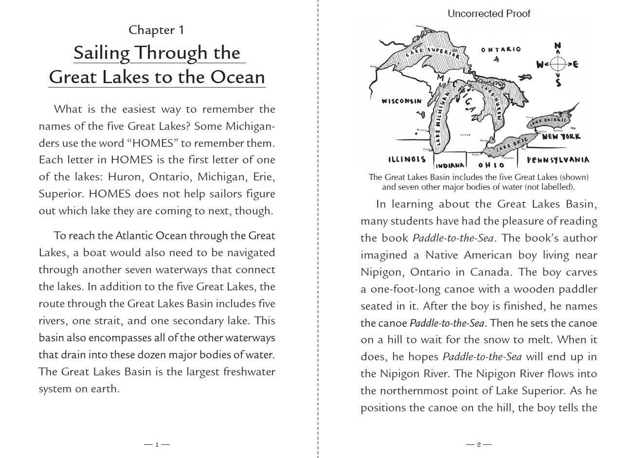 Cardinal Publishers Group - Wholesale Early Reader Book (6-8) - All About the Great Lakes2