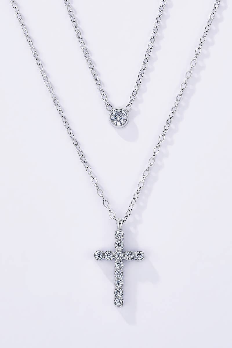 BYREN | ÉLINE L'ATELIER - Wholesale Pendant/Charm Necklace - Stainless Steel Clamps 224AQ2081