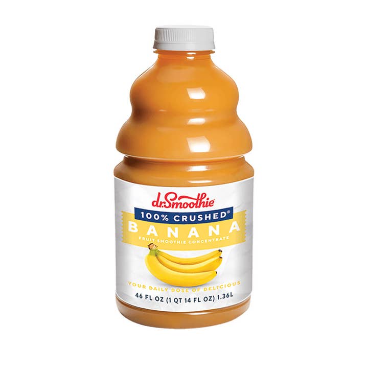 L&F Universal Goods - Wholesale Fruit juice - Dr. Smoothie 100% Crushed Banana 46OZ