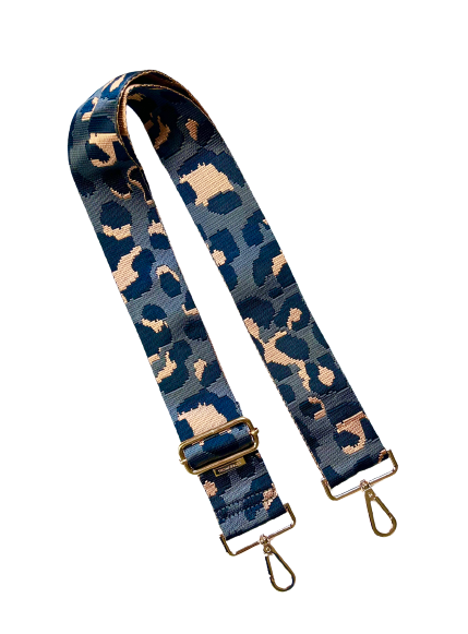 Thomas and Lee Company - Wholesale Bag Strap - Women's - Leopard Cheetah Guitar Purse Strap - 10 Colors available2
