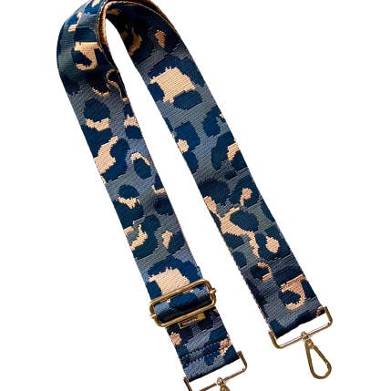 Thomas and Lee Company - Wholesale Bag Strap - Women's - Leopard Cheetah Guitar Purse Strap - 10 Colors available5