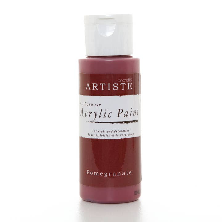 Artiste Acrylic Paint 59ml 2Oz - Pomegranate for wholesale by West Design Products