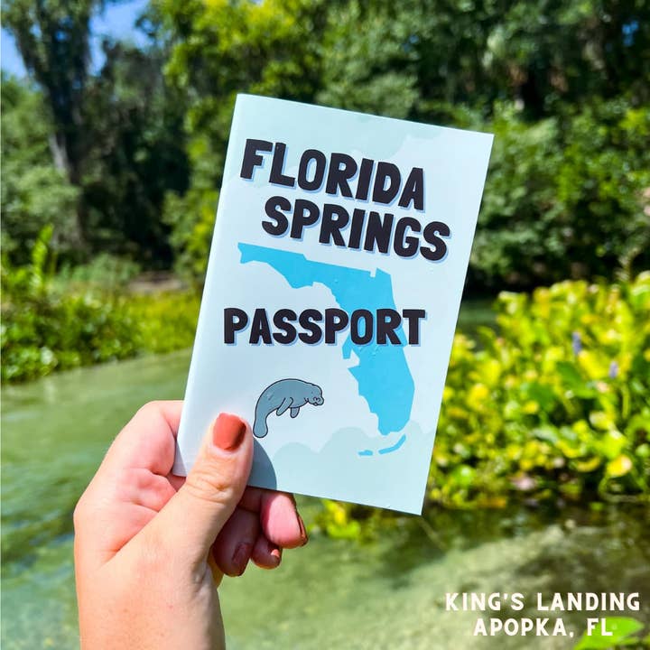 Florida Springs Passport - Wholesale Nature Guide - Florida Springs Passport
