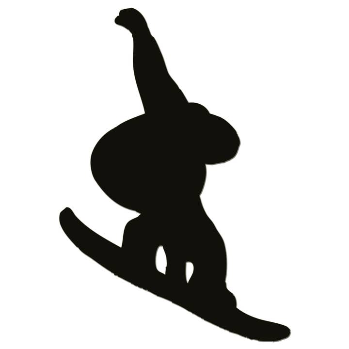 Snowboarder Jern på HTV Transfer for engroshandel hos WinsterCreations™