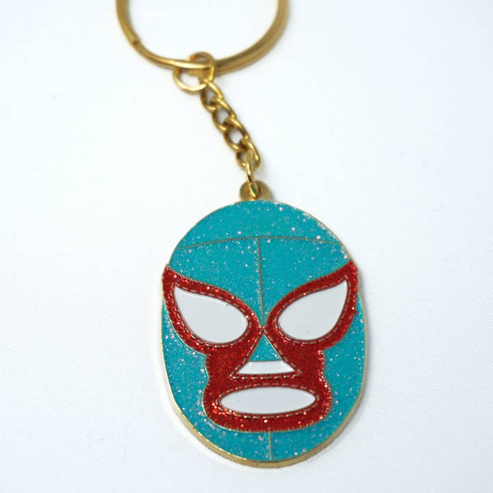 PARTIMEWORKS - Wholesale Keychain - Unisex - Nacho Libre Mask Keychain4