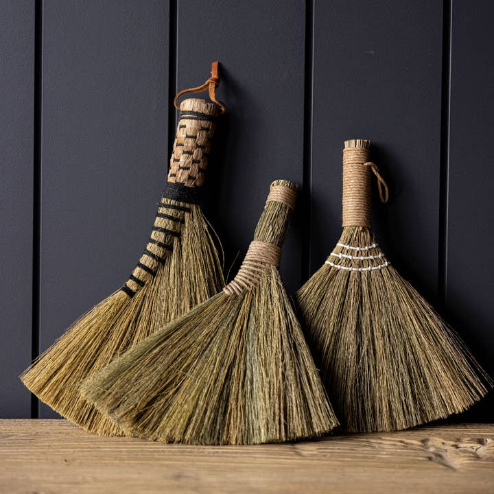 Soft Woven Handle Brooms for wholesale by Luxe B Co Canada