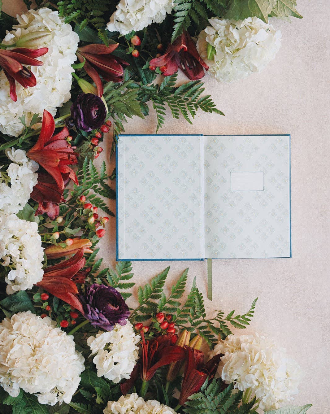 GraceLaced by Ruth Chou Simons – wholesale Journal och dagbok – Psalm 23 Broderad dagbok2